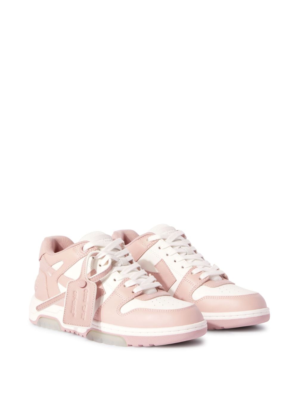 Off Out Of Office leather sneakers