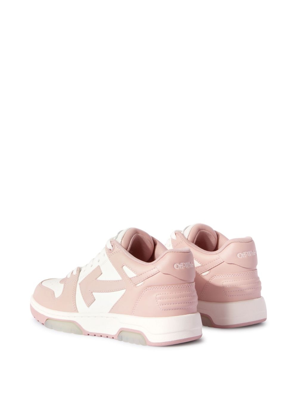 Off Out Of Office leather sneakers