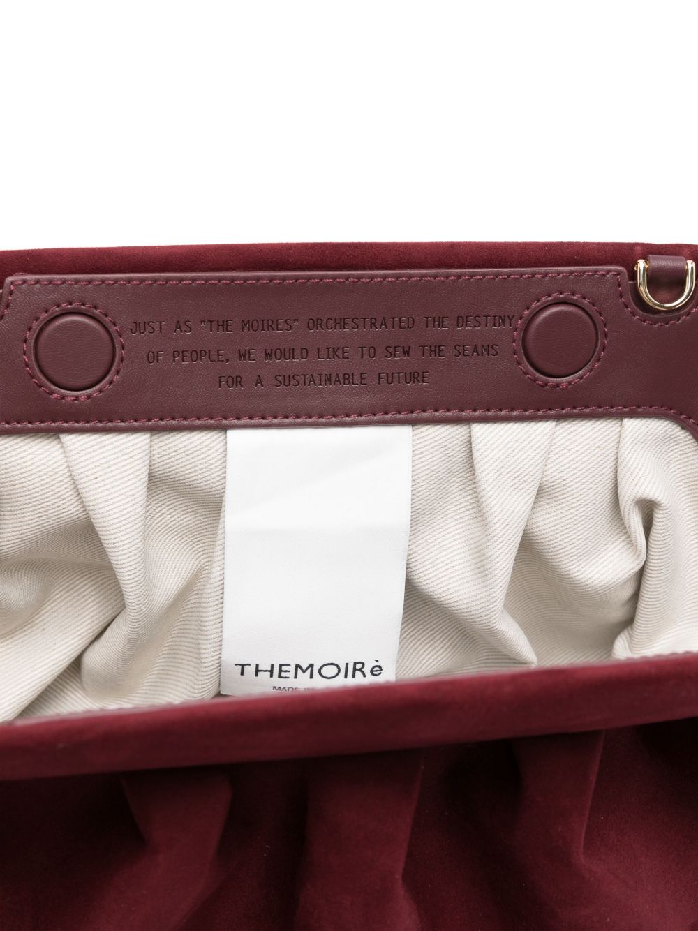 THEMOIRE' clutch