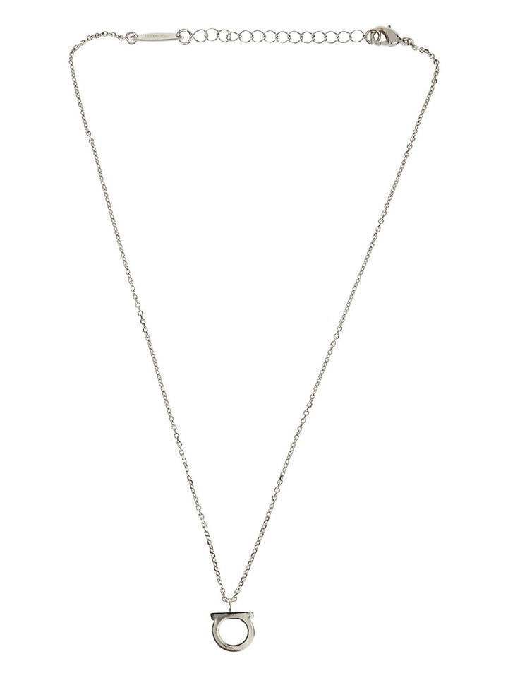 Ferragamo Gancini necklace with crystals