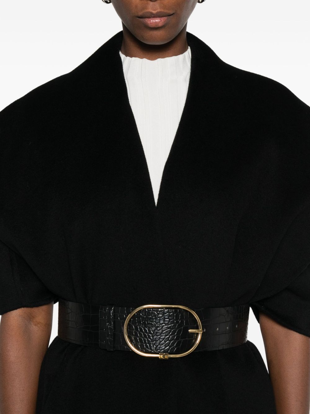 Elisabetta Franchi wrap coat
