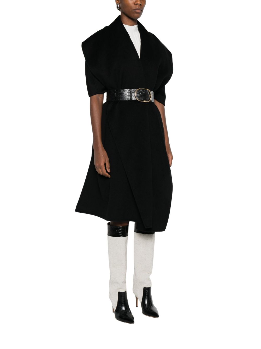 Elisabetta Franchi wrap coat