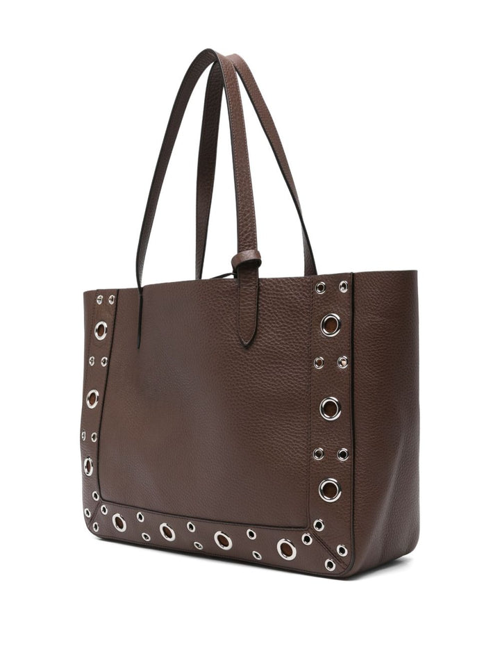 Valentino Garavani Nellcote suede studded tote