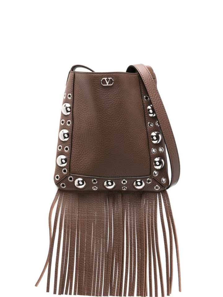 Valentino Garavani Nellocte leather fringed Bag
