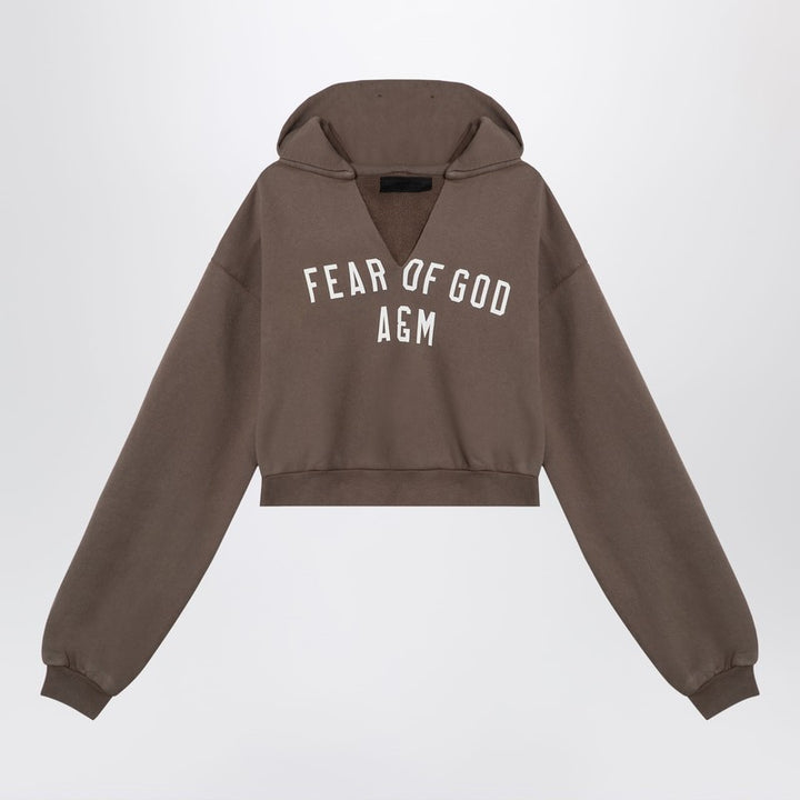 Fear of God Essentials cropped hoodie