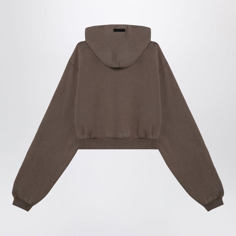 Fear of God Essentials cropped hoodie