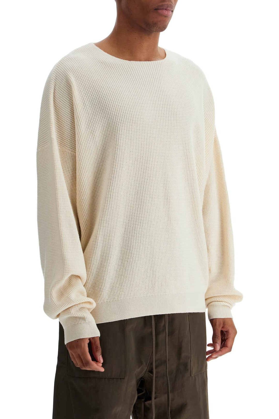 Fear Of God ESSENTIALS Waffle Crewneck Pullover