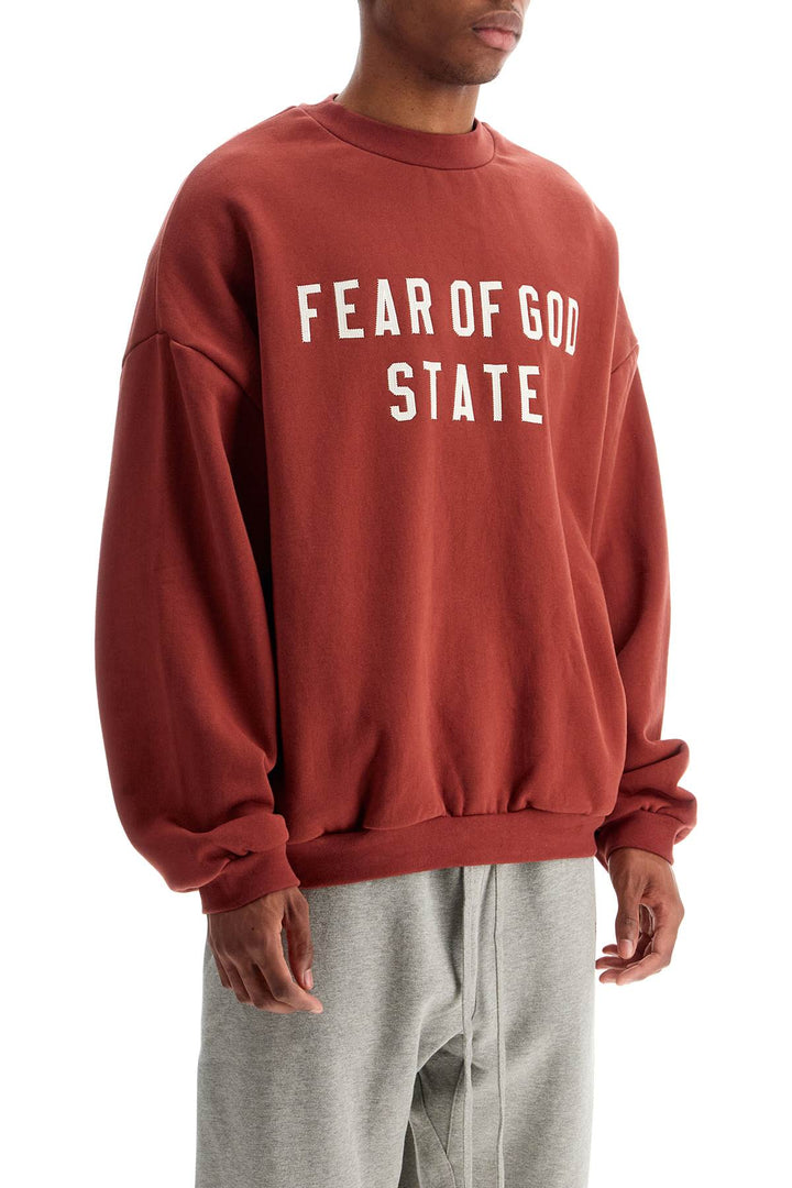 Fear Of God ESSENTIALS fleece crewneck sweatshirt