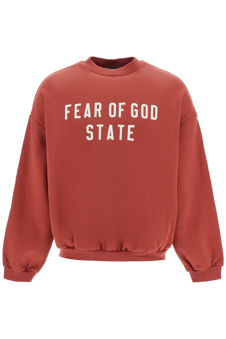 Fear Of God ESSENTIALS fleece crewneck sweatshirt