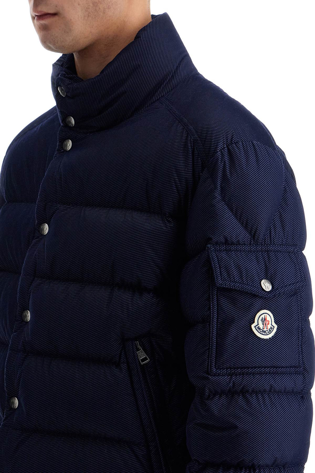 Moncler lule flocked down jacket