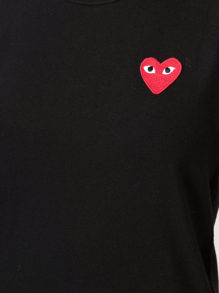 Comme Des Garcons T Shirts And Polos Black