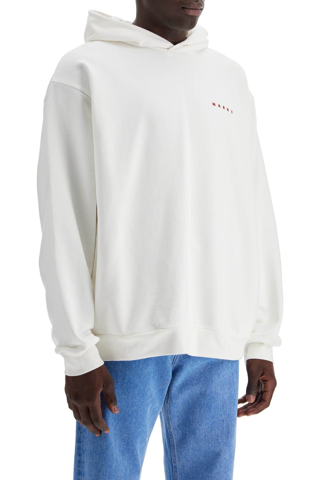 Marni Sweatshirt With Back   White