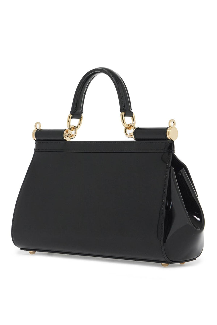 Dolce & Gabbana Extended Sicily Handbag With Elong   Black