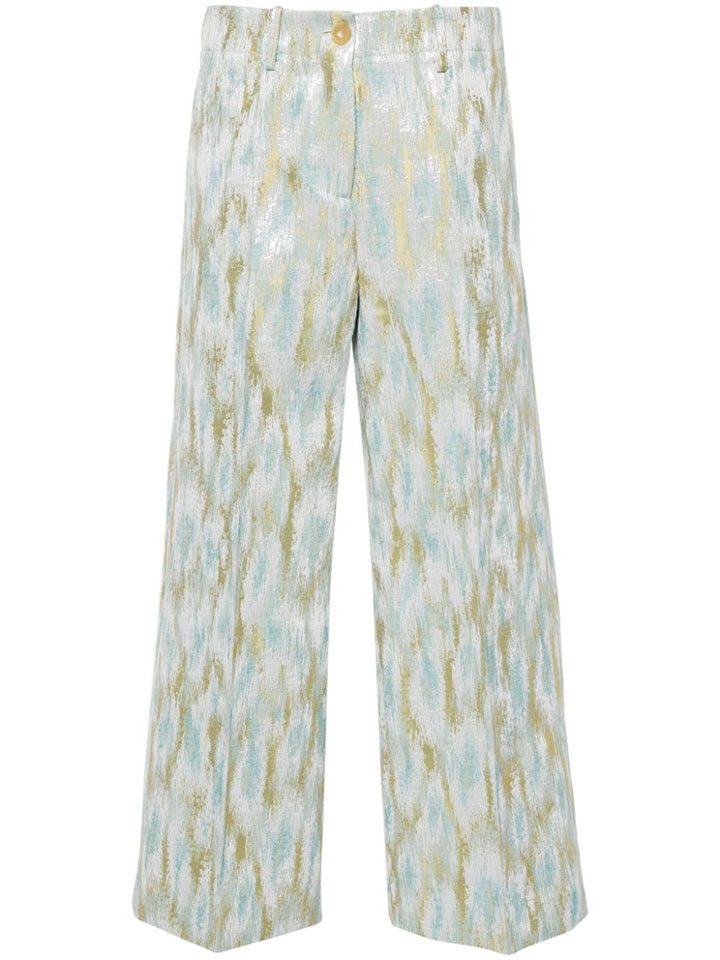 Erika Cavallini Semi Couture Trousers Multicolour
