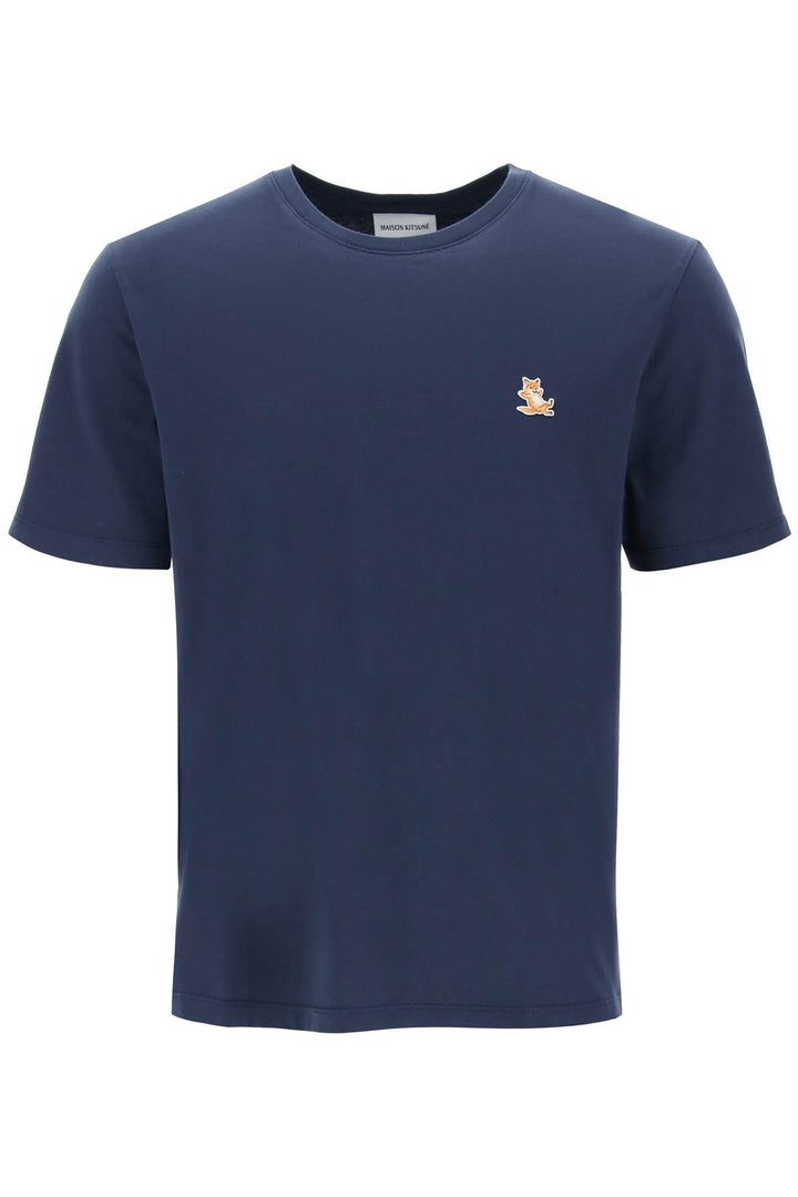 Maison Kitsune Chillax Fox T Shirt   Blu