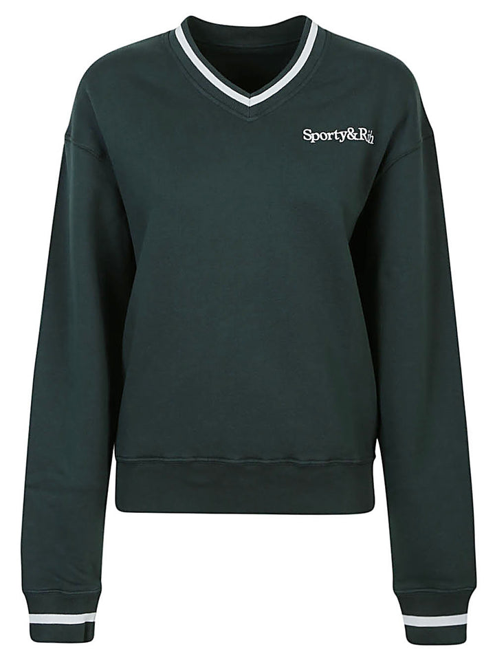 Sporty & Rich Main Sweaters Green