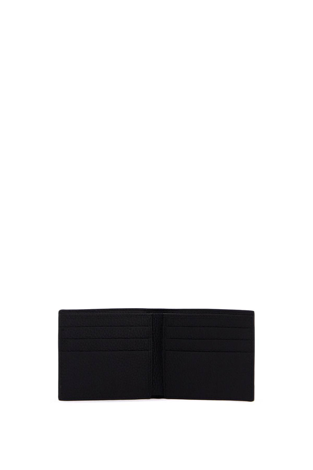 Dolce & Gabbana Dg Logo Bifold Wallet In   Black