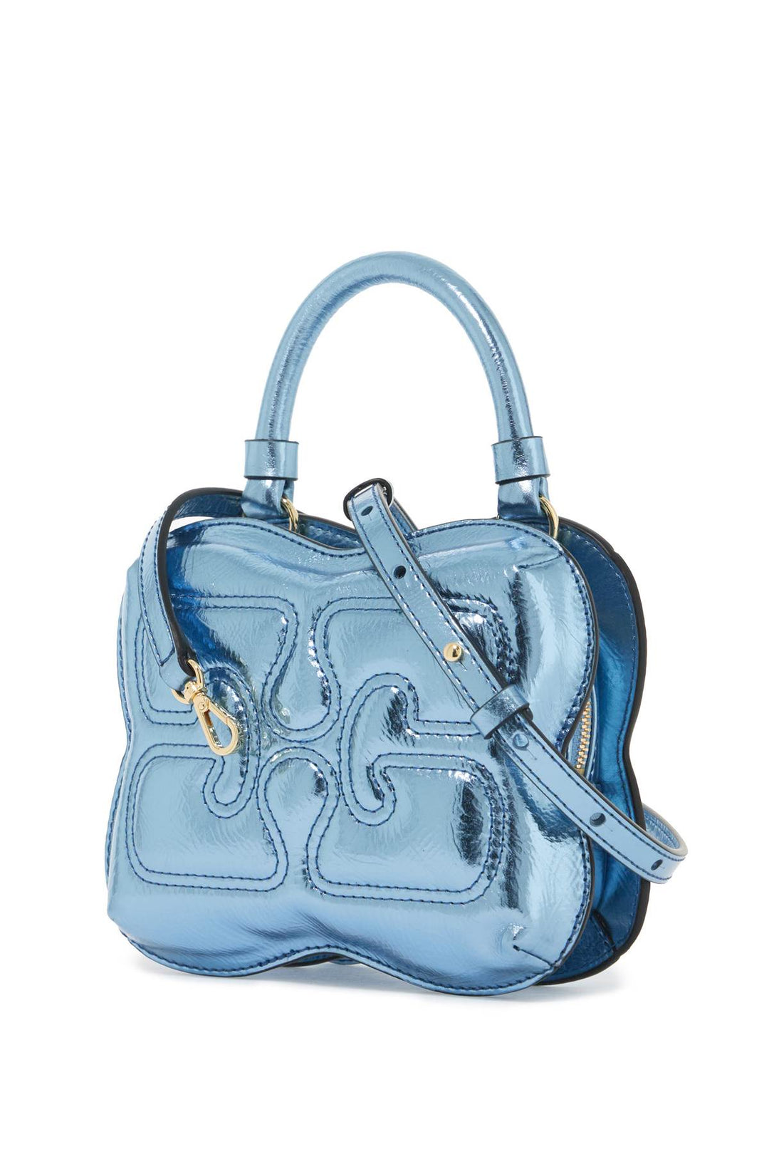 Ganni Butterfly Handbag   Blue