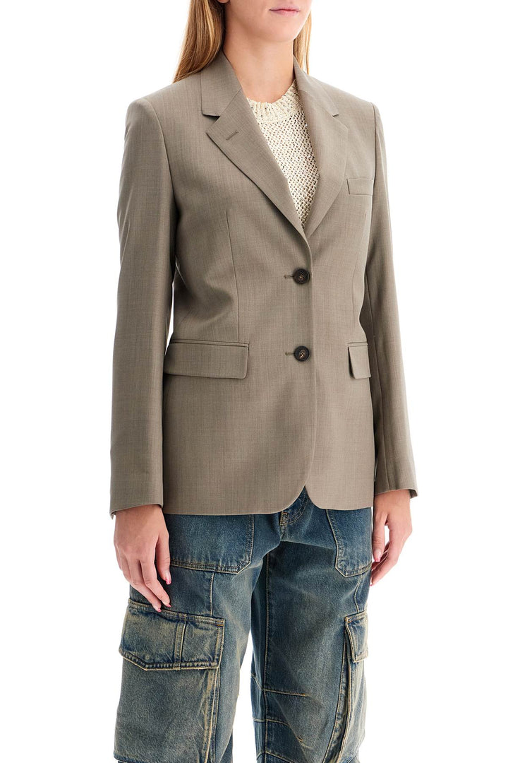 Golden Goose Tailored Wool Fresco Jacket For   Grey