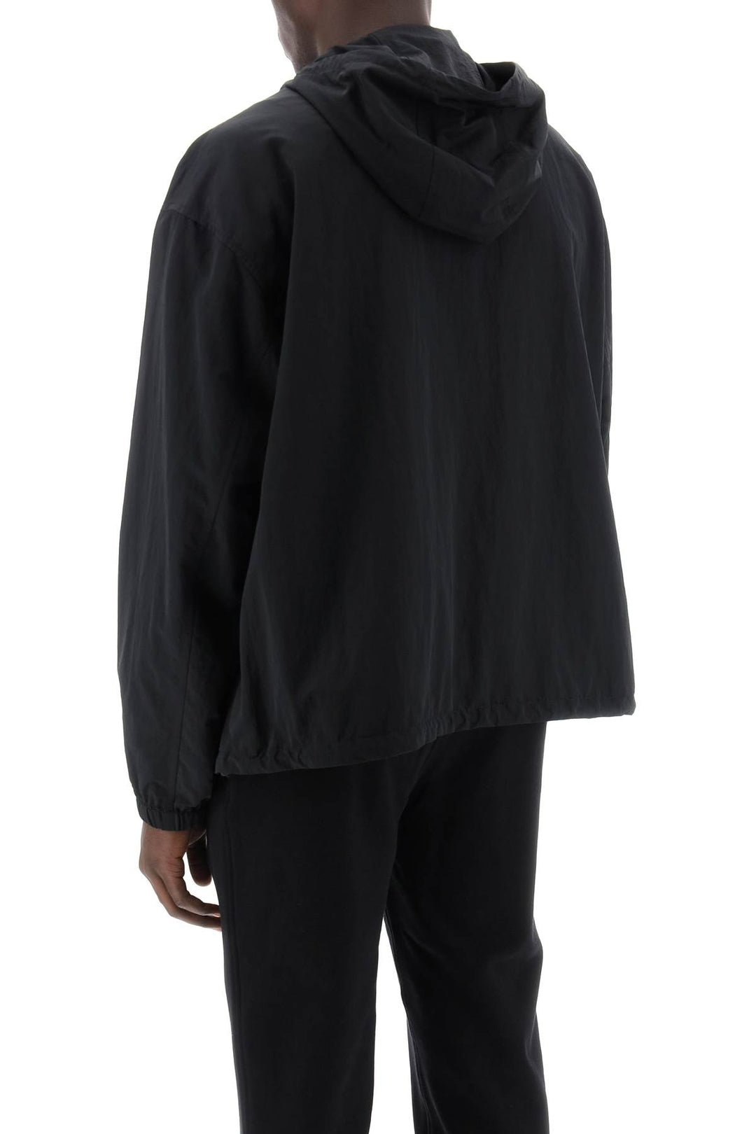 Burberry Lightweight Nylon Jacket By Ekd   Black