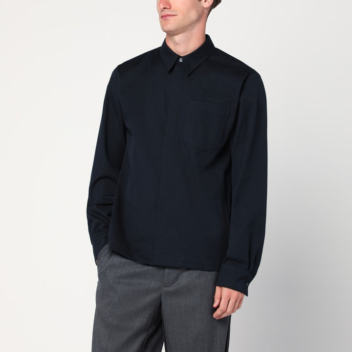 Dries Van Noten cotton and wool shirt