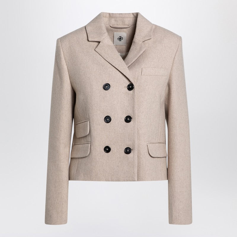 ジャケット THE GARMENT Mille beige double-breasted jacket the garment Mille beige double-breasted jacket | TheDoubleF
