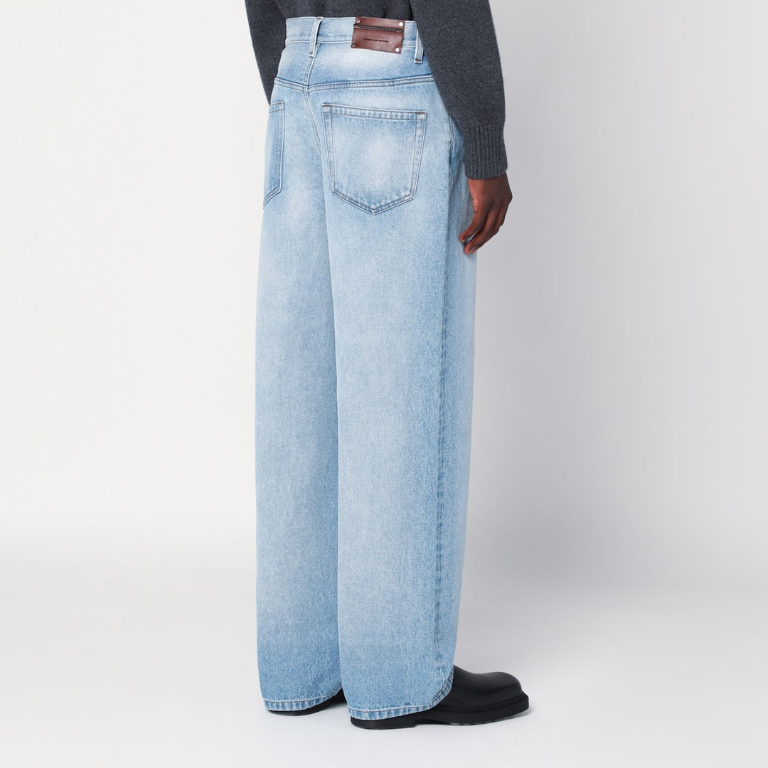 Dries Van Noten faded jeans