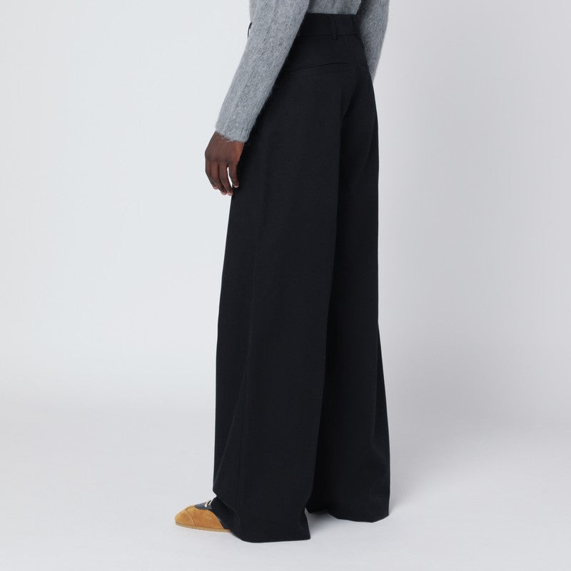 Dries Van Noten Wide cotton trousers