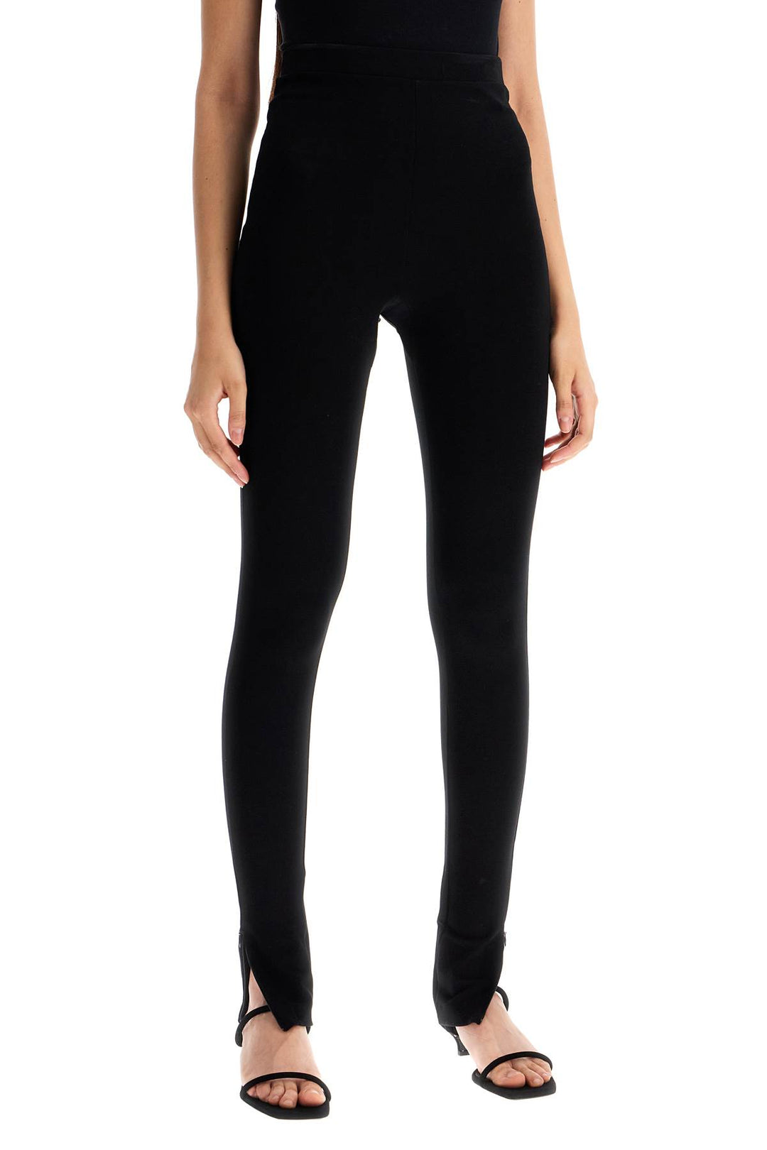 Toteme zip cuff leggings