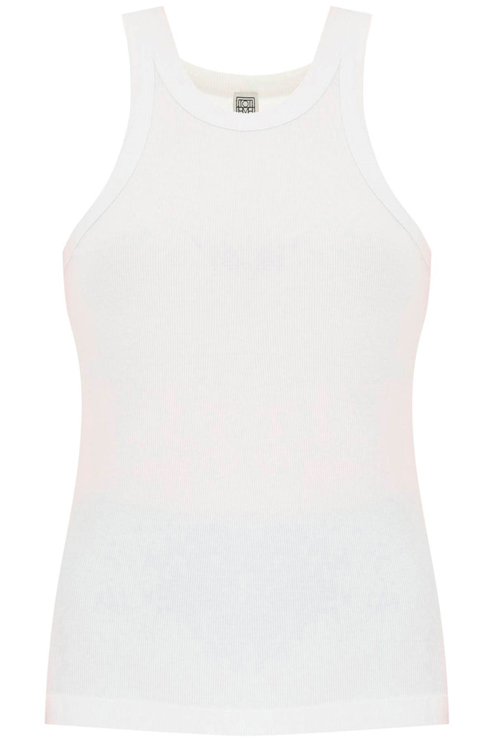 Toteme curved rib tank top