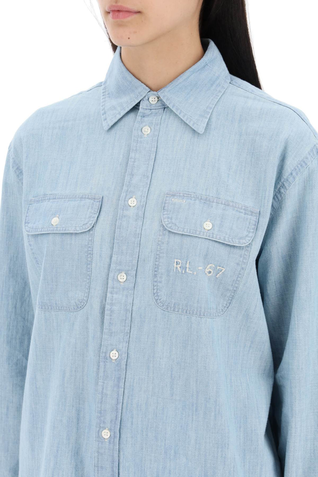 Polo Ralph Lauren embroidered chambray