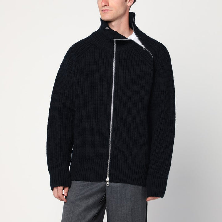 Dries Van Noten wool zip-up cardigan