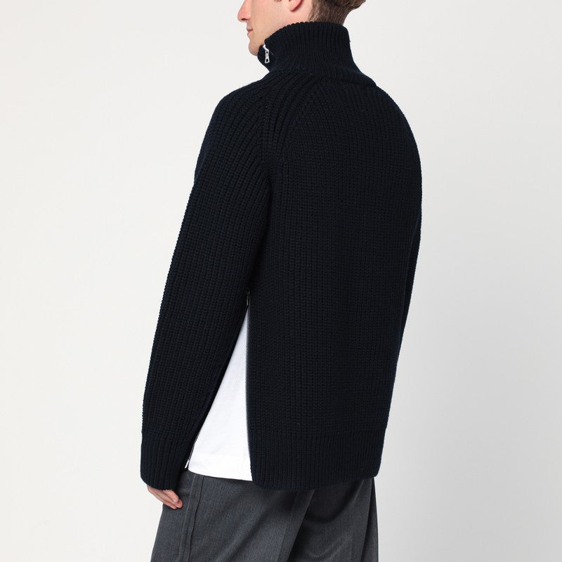 Dries Van Noten wool zip-up cardigan