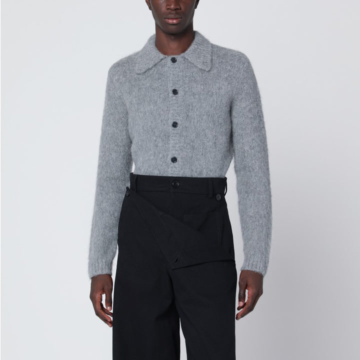 Dries Van Noten alpaca and wool blend cardigan