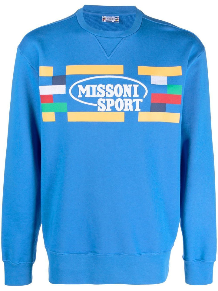 Missoni Sport Sweaters Blue