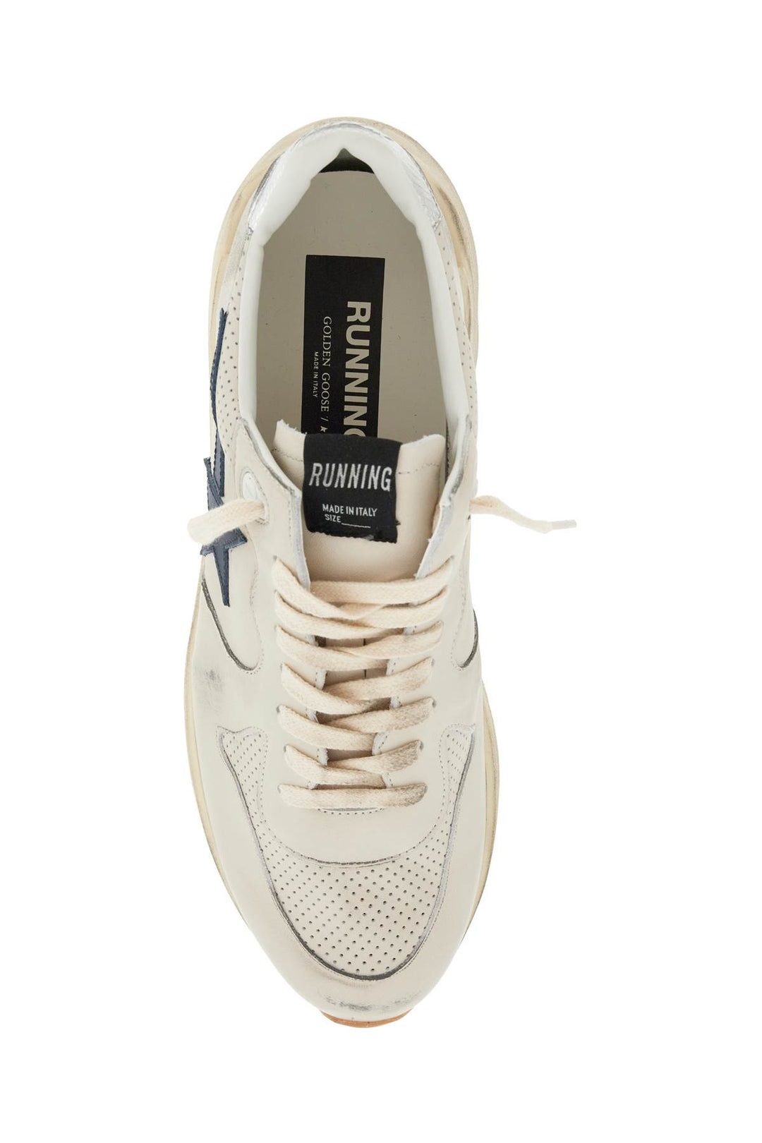 Golden Goose Leather Sole Running Sneakers With   Neutral