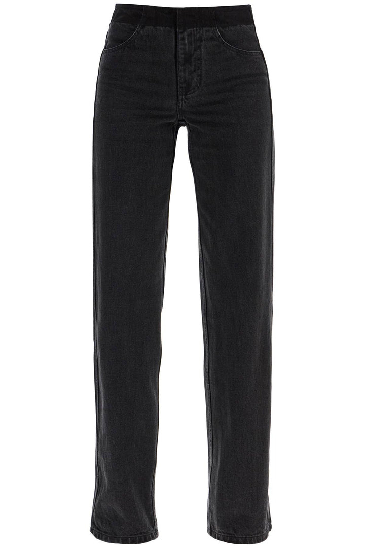 Christopher Esber Low-Waist Deconstructed Jeans