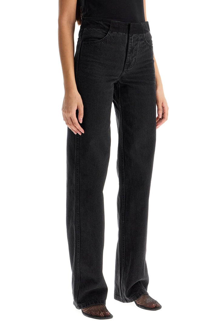 Christopher Esber Low-Waist Deconstructed Jeans