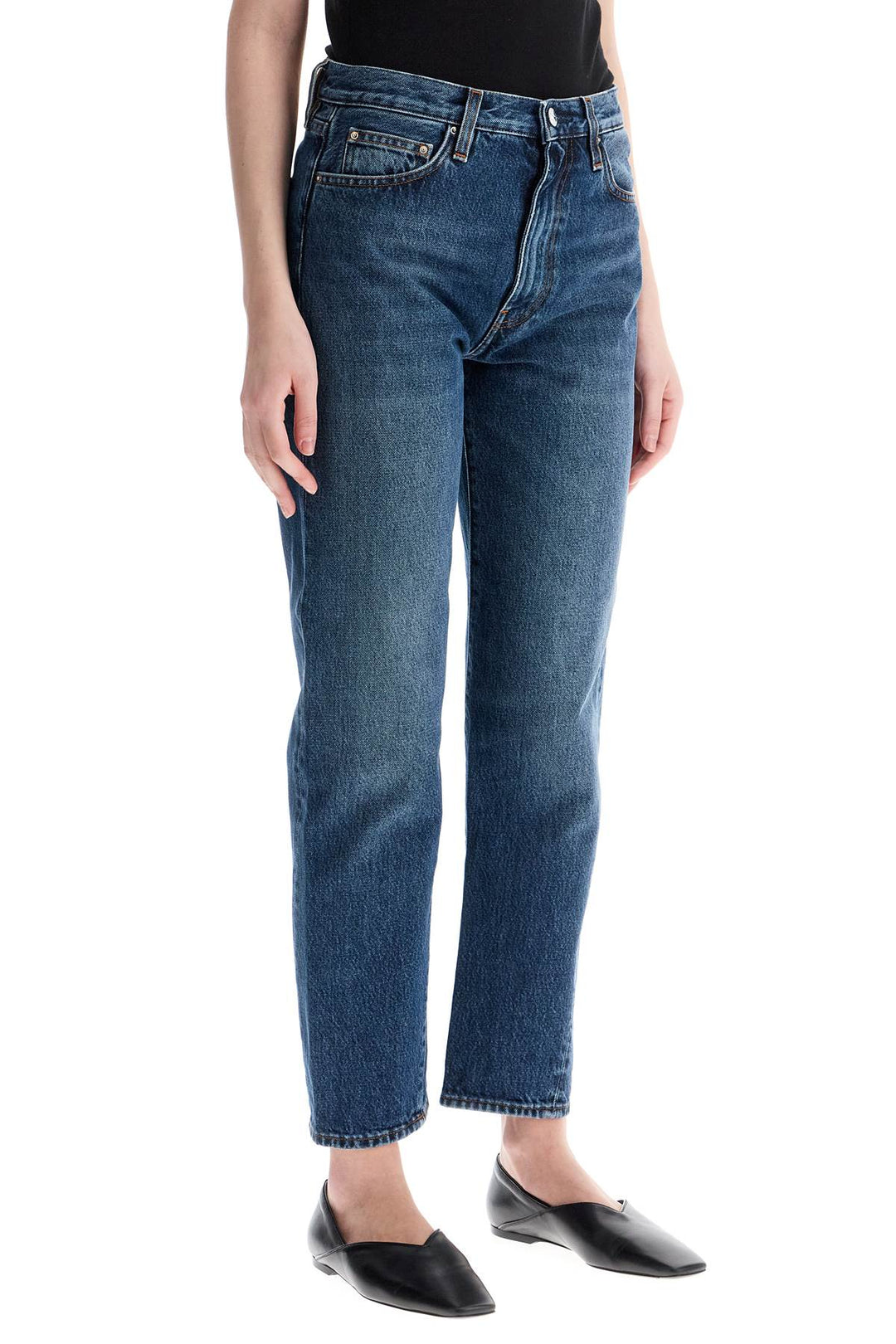 Toteme washed cotton jeans