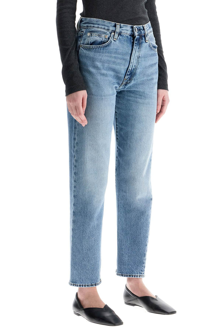 Toteme cotton jeans with twisted seams