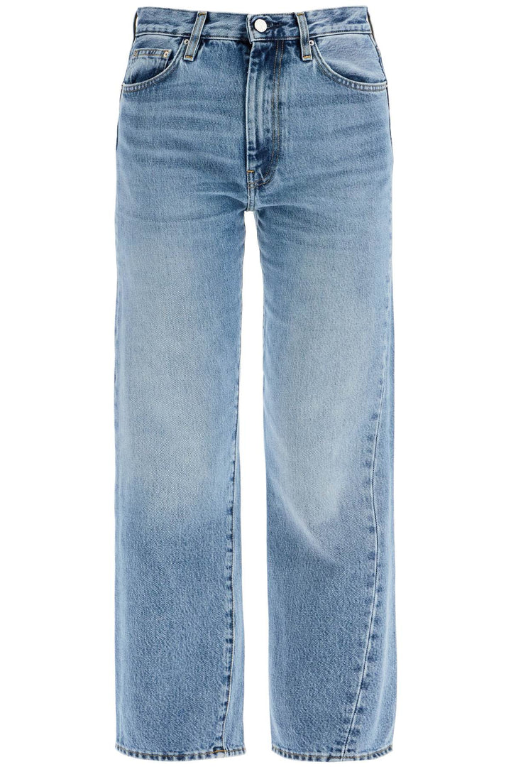 Toteme cotton jeans with twisted seams