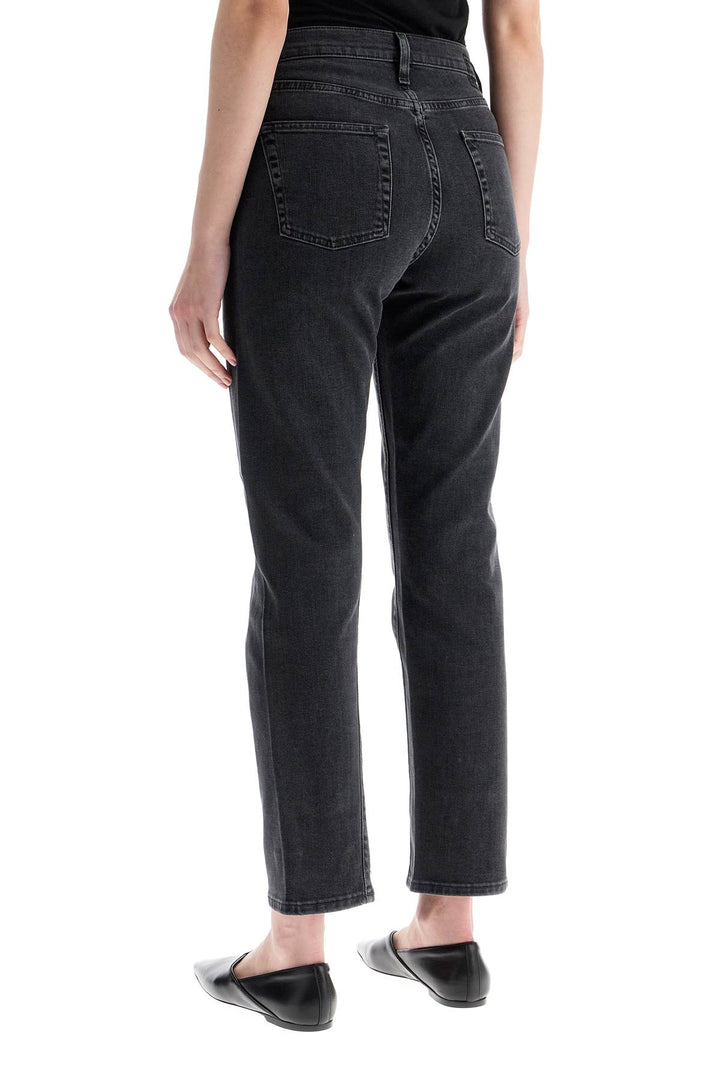 Toteme cotton jeans with twisted seams