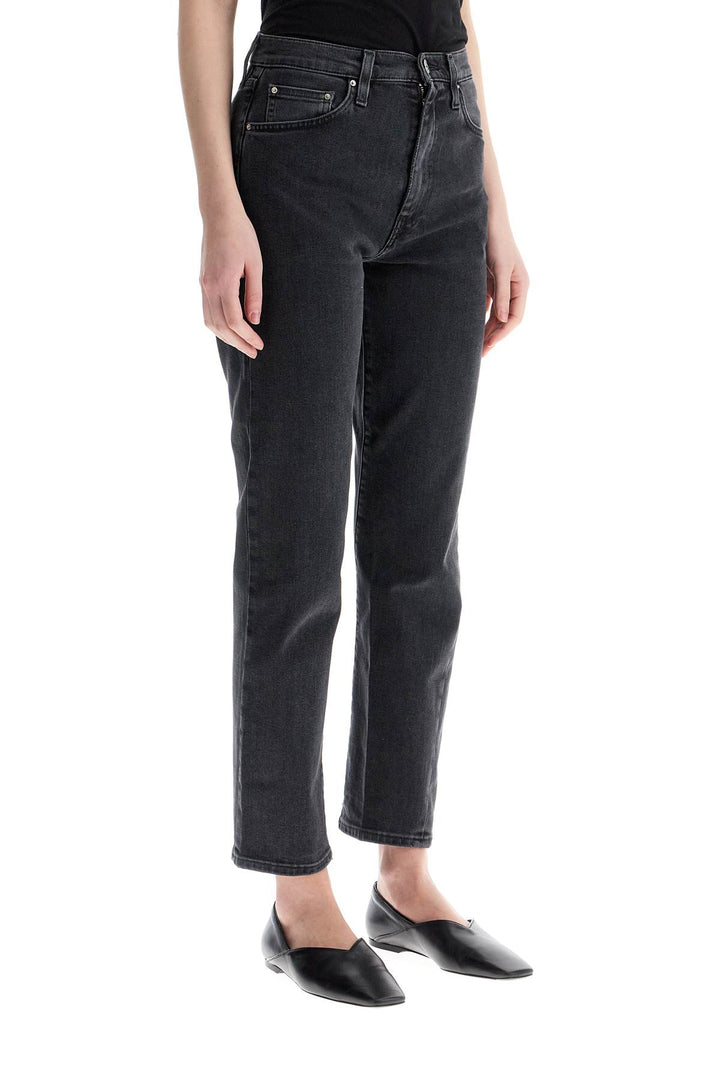 Toteme cotton jeans with twisted seams