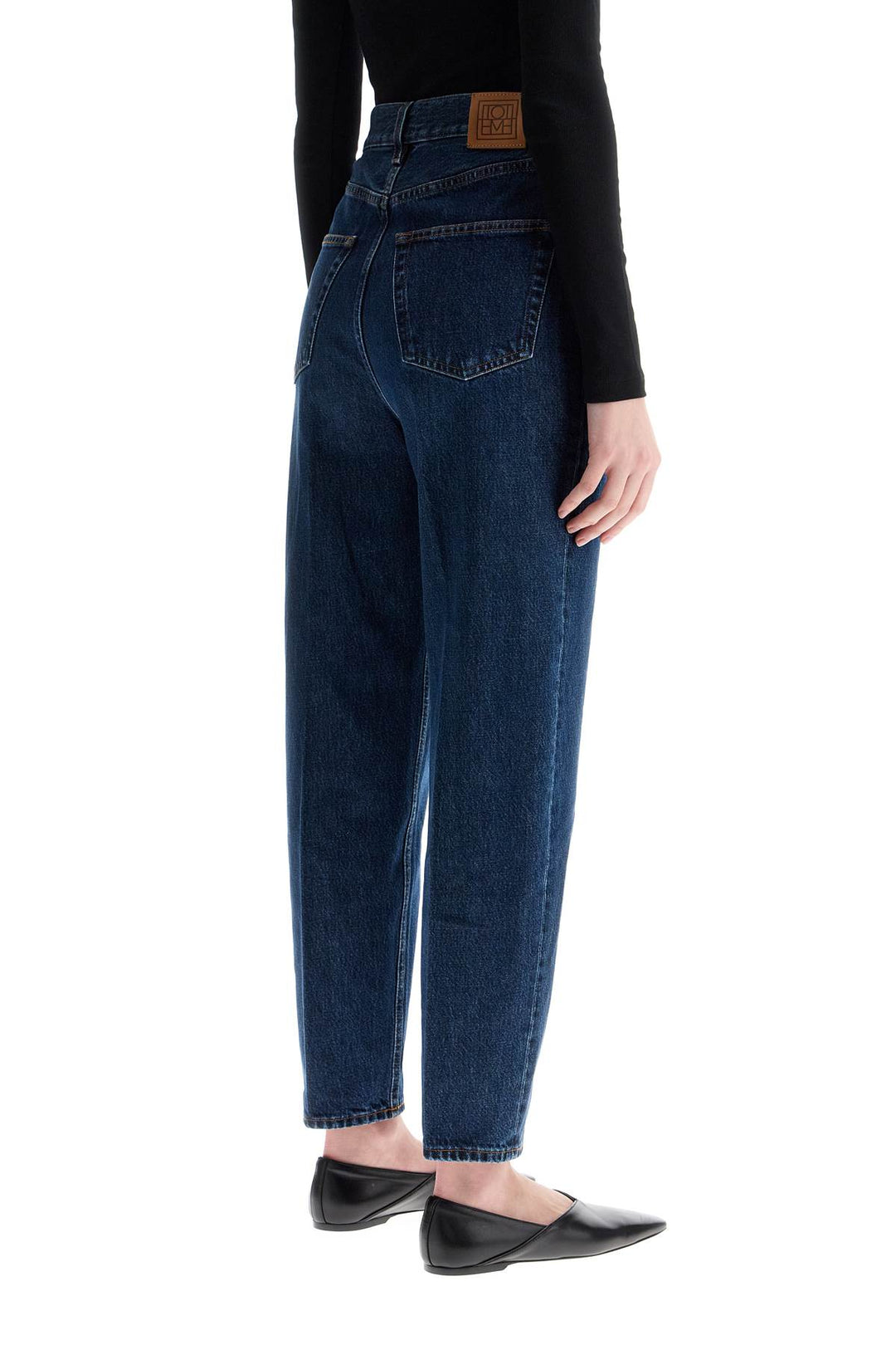 Toteme cotton tapered jeans