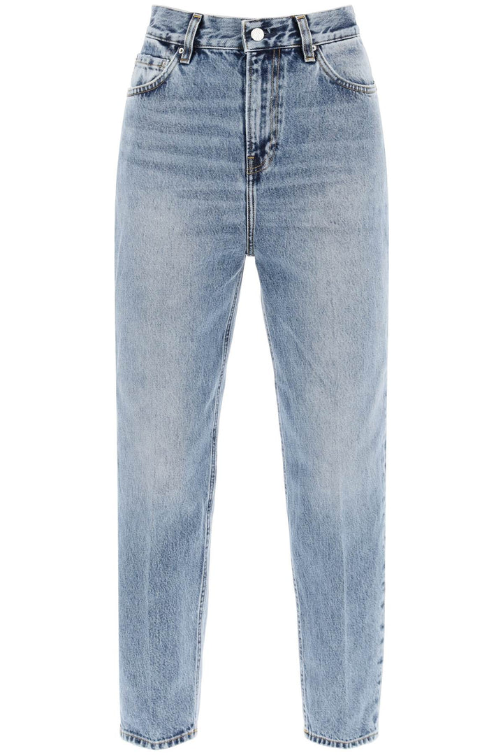 Toteme organic denim tapered jeans