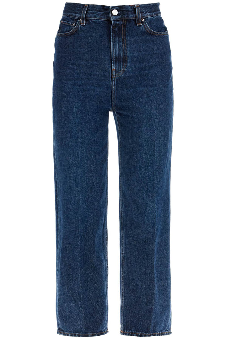 Toteme cotton tapered jeans