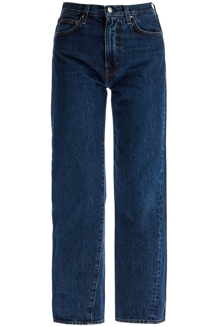 Toteme cotton jeans with twisted seams