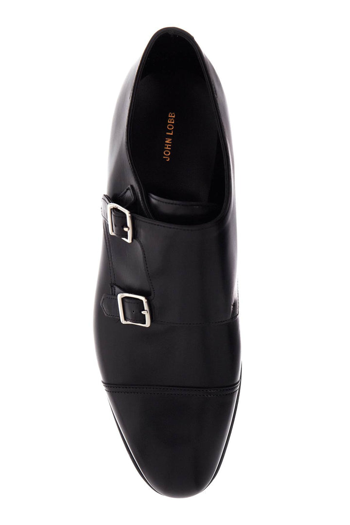 John Lobb william monk strap loafers