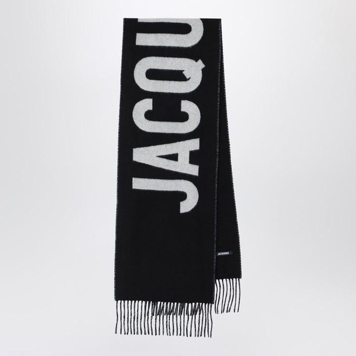 JACQUEMUS wool scarf with logo