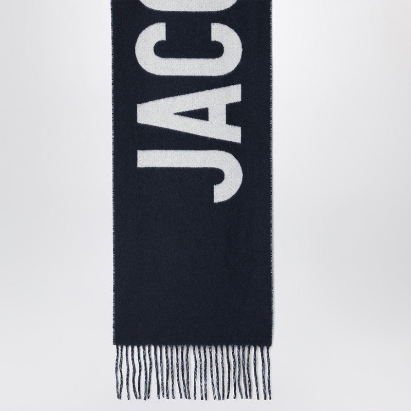 JACQUEMUS wool scarf with logo